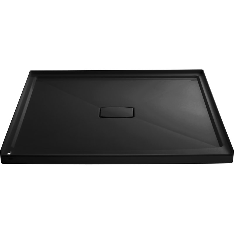 Kohler Archer 60" x 60" Single Threshold Center Drain Shower Base with Removable Cover Wayfair